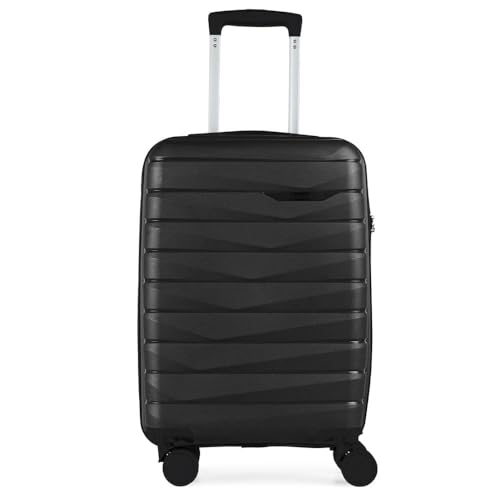 Mala de Bordo 10 kg Polipropileno 4 Rodas Route Preta 0018643458003