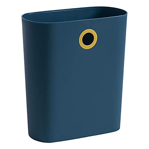 Poubelle suspendue 30CM en plastique bleu pour placard de cuisine