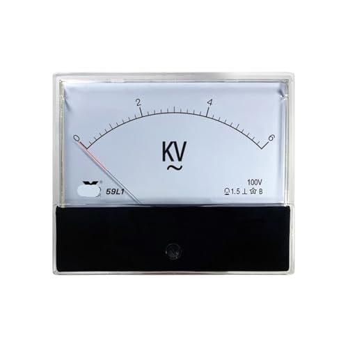 Voltmètre haute tension 59L1 AC pour tableau de distribution électrique 5kV