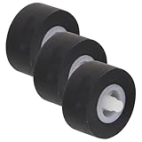 Garneck 3 Stück Andruckrolle für Videorekorder Kunststoff 12X65X2mm Ersatzrolle für Kassettendeck Reparatur und Wartung
