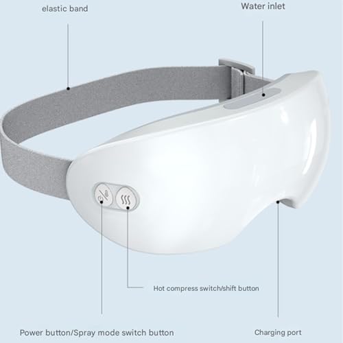 Masque à vapeur pour les yeux secs Eyerelis rechargeable contre cernes - 7