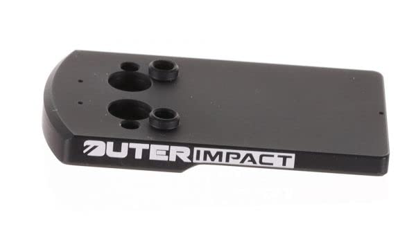 Outerimpact "Micro" Red Dot Adapter für Smith & Wesson M&P 380EZ/9mm EZ, Ansicht 3
