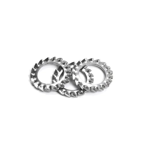 bV[n[hEFA M3 M4 M5 M6 M20 304 XeX| Ot󃍃bNbV[KXPbg(DIN6798A,50pcs M6)