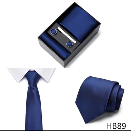 Set de corbata formal para hombre con accesorios miniatura 3