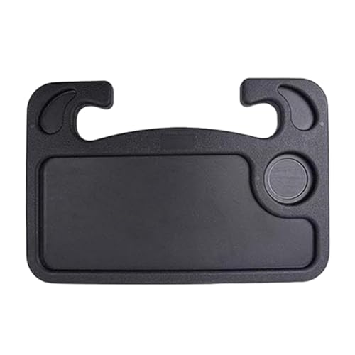 Tiajingzi Bandeja para Volante de Coche, Mesa de Volante de Coche de Doble Cara, Escritorio de Comedor para Laptop, Bandeja de Comida para Coches, Escritorio para Volantes Que se a la mayoría