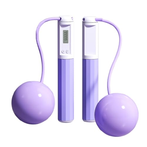 コードレス縄跳び,コードレス カウンティング フィットネストレーナー | トレーニング用カウンター付きジャンプロープ,家庭用 室内 屋外 ワークアウト エクササイズ フィットネス 男性 女性 子供 向け