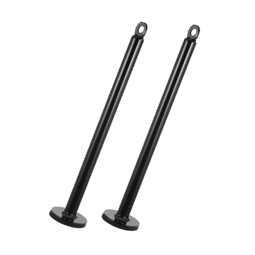 HANABASS 2Pcs Weight Plate Rack for Fitness Equipment Sturdy Metal Loading Pin Holder for Gym Machines Versatile Use Home and Commercial Gyms and Fitness Supplies