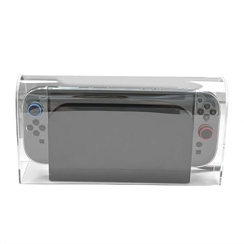 Cubierta antipolvo transparente HD para Nintendo Switch 2, caja de exhibición transparente acrílica, funda protectora contra el polvo, funda protectora para Switch Dock