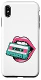 Photo Gallery vibrazioni nostalgiche anni 80 e 90: labbra vibranti, maglietta a cassetta custodia per iphone xs max Photo Gallery vibrazioni nostalgiche anni 80 e 90: labbra vibranti, maglietta a cassetta custodia per iphone xs max