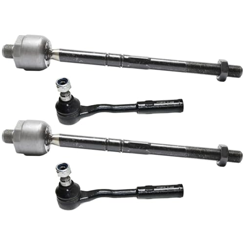 4 Tie Rod End Left and Right Front for Mercedes-Benz CL500,