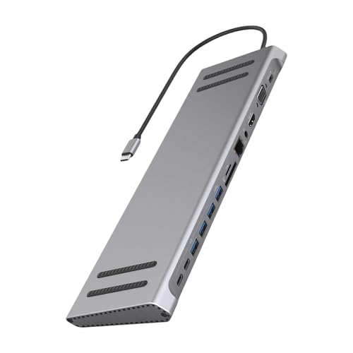 Hub type C multi-connecteur HDMI VGA Ethernet booste la productivité