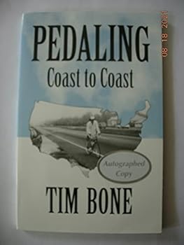 Paperback Pedaling Coast to Coast Book