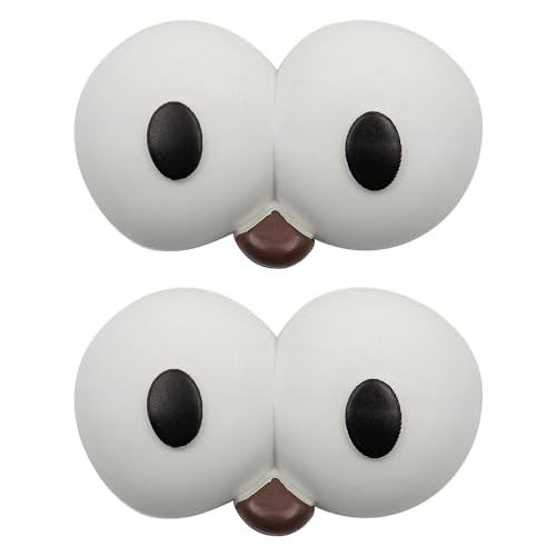 Hsthe Sea Ojos Grandes De Dibujos Animados Para Decoración De Zapatos De Zueco, Accesorios De Dijes Personalizados