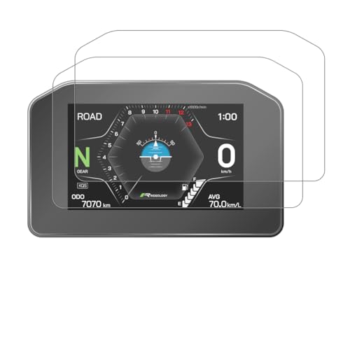 GlareStop Displayschutzfolie kompatibel mit KAWASAKI Z900 (2025-) 2 x Entspiegelt