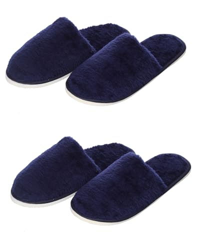 Image of Premium Fur Home Slippers For Women & Men For Winter Capet Slippers for Bedroom Indoor Carpet house slides