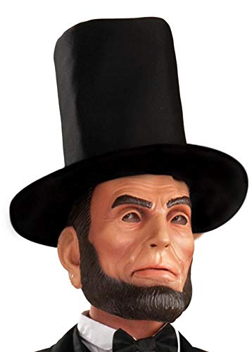 Forum Novelties President Abraham Lincoln Deluxe Latex Character Mask with Hat