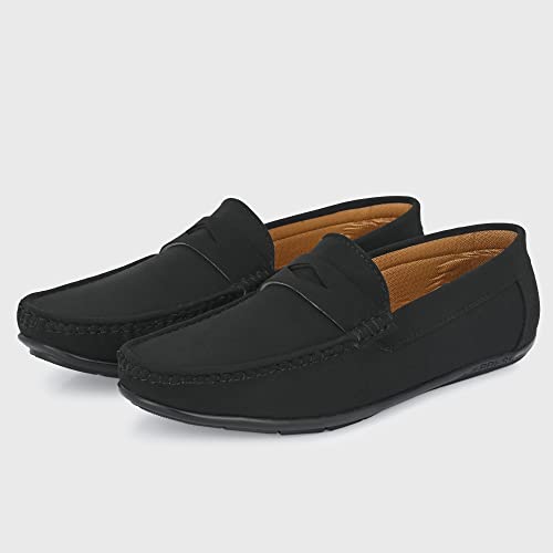 Image of Centrino Slip-On Formal Shoes for Men | Leather Shoes for Man Stylish | Cushioned Insole | Lightweight Comfortable | Mens Formal Shoes for Office Business Professional & Casual Mens Shoes (2813)