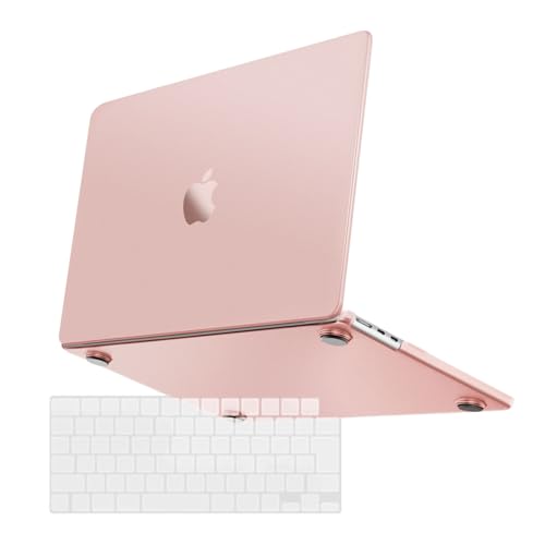 MOSISO 対応機種 MacBook Air ケース 13インチ M2 M3 M4チップ 2025-2022発売 A3240 A3113 A2681、超薄型 スリム 自然なオリジナル色 保護 対応機種 MacBook Air 13.6インチ ハードカバー
