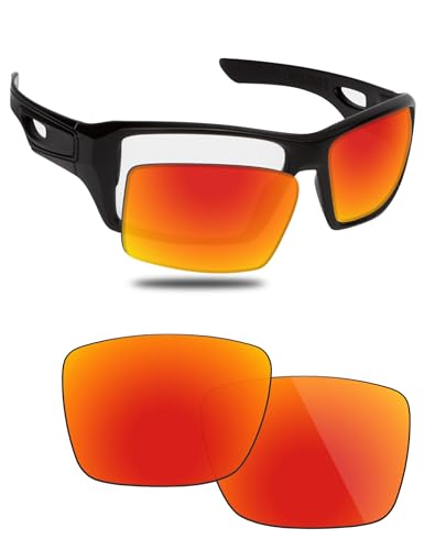 Image of Fiskr Polarized Lenses Replacement Compatible with Oakley Eyepatch 2 OO9136 Sunglasses, Impact Resistant & Perfect Fit