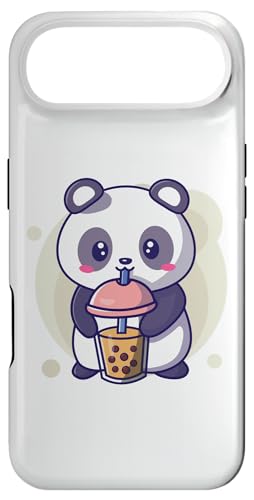 Kawaii Panda Boba Bubble Tea Kawaii Esthétique Coque pour iPhone Air