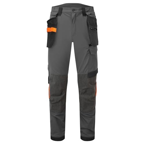 Pantalon de travail extensible contre la fatigue à genoux Portwest
