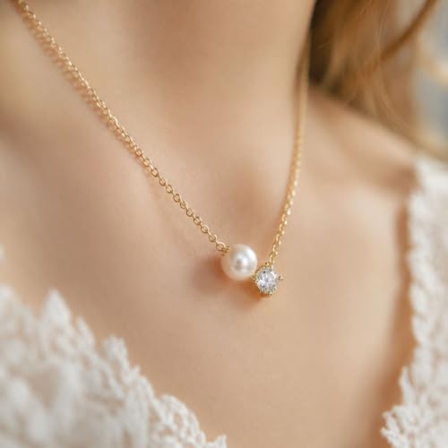 YANCHUN Bridesmaid Gifts for Bridal Party Gifts Bridesmaids Proposal Necklaces for 2/4/6/8 Favors Bridesmaid Dress Jewelry Set by YANCHUN - Used condition - Image 5