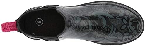 Sakroots Women's Boot, Rain Bootie, Rainboot Chelsea, Black Spirit Desert, 7 | Image 4