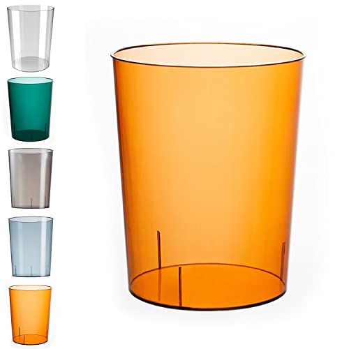 �S�~�� ���� �t�^�Ȃ� �_�X�g�{�b�N�X �ی^ ������� �V���v�� ��e�� �ϋv�� �ړ��֗� ���ʏ� ���r���O���[�� �g�C�� �L�b�`�� �Q�� �I�t�B�X�p (�I�����W,12L)