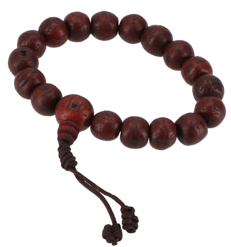 GURU SHOP Pulsera tibetana Handmala Joyería Budista Joyería Yoga, normal, Madera, Sin piedra preciosa