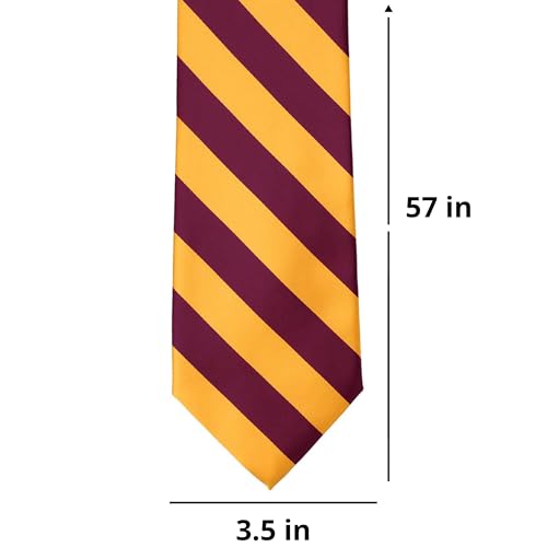 Image of tiemart Men's Striped Tie Standard Length