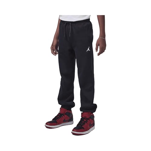 Jordan Dri-FIT Sport Big Kids' Statement Hoop Fleece Pants (Black)