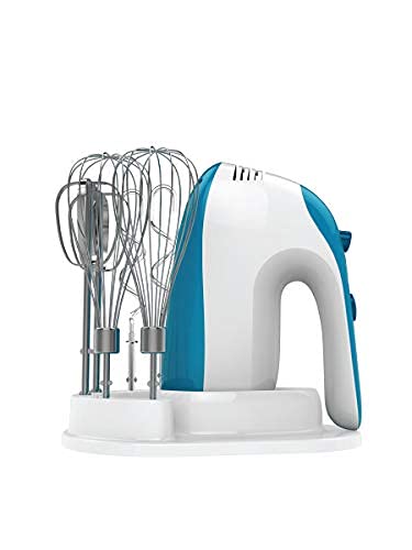 AMION 350W Hand Blender & Hand Mixer With 6 Pcs Accessories with Base