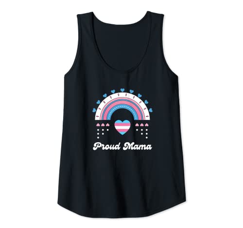Mujer LGTBQ Orgullo Gay Mama Trans Transgénero Mom LGTB Camiseta sin Mangas