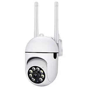 JNKC Full HD Wi fi Wireless CCTV Security Light Vision Remote Control Indoor 360 Degree1080p Smart Motion Detection and Alarm Auto Tracking Watch Live Streaming IP Camera (Mini PTZ)