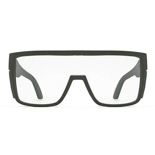 Image of UV400 Transition Photochromic Safety Glases Light to Dark Grey Lens ANSI Z87 Impact Approved