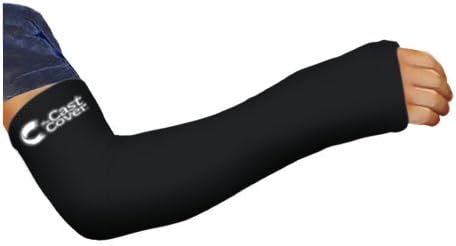 Arm Cast Cover - Long - Black (Adult 2XL/3XL)