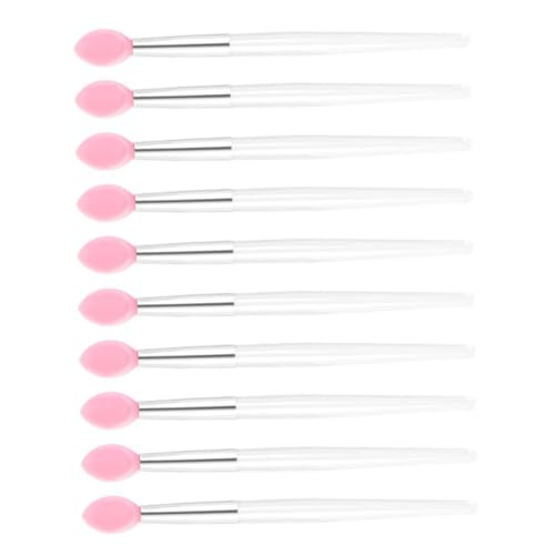 FOMIYES 10pcs Silicone Lip Brush Applicator Professional Makeup Tool Set for Beginners