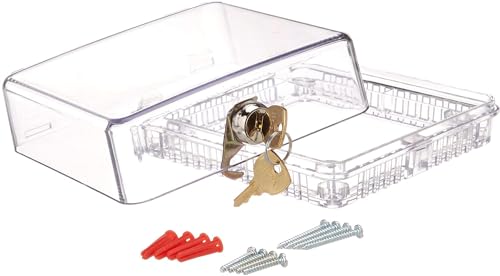 Honeywell Home Thermostat Guard, 5.88 x 5.88 x 2.5 inches Clear