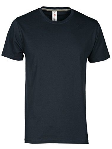 CHEMAGLIETTE! Pacchetto 5 T-Shirt Uomo Magliette da Lavoro Cotone Payper Sunset Prezzo Stock, Colore: 5X Navy, Taglia: L
