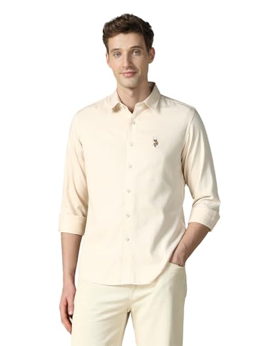 Image of U.s. Polo assn. Denim co. Men's Twill Regular fit Shirt