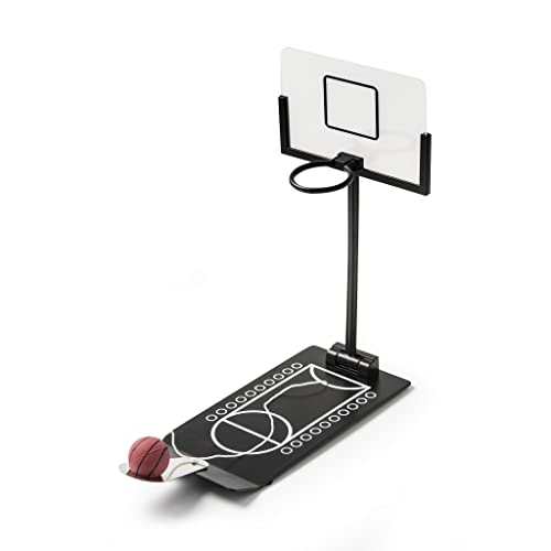 Miquelrius - Conjunto de mesa de basquetebol, tabuleiro dobrável, de 1 a 4 jogadores, a partir de 6 anos