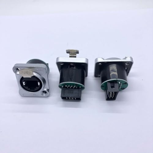 Prise de châssis Ethernet RJ45 étanche IP65 traversante pour réseau extérieur et baie de brassage - 4