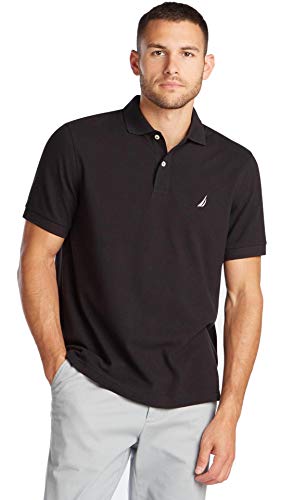 Nautica Mens Classic Short Sleeve Solid Performance Deck Polo Shirt product thumbnail 20