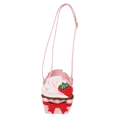 Sac bandoulière femme fraise idéal pour le quotidien et les affaires