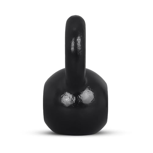 Amazon Basics Cast Iron Kettlebell, 9.1 kg, Black - Image 6