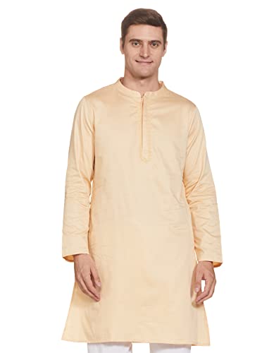 Image of Amazon Brand - Symbol Men's Cotton Regular Fit Long Kurta