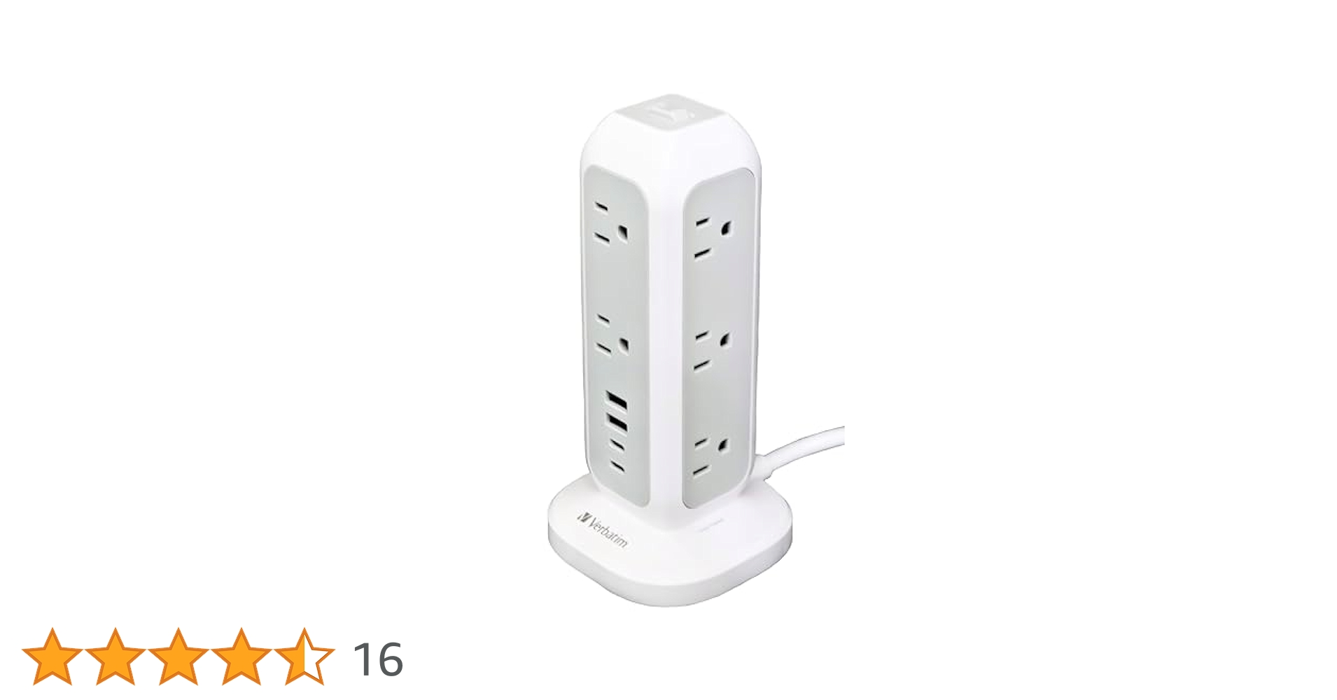 タタニキ専用 バーベイタム タワー型電源タップ 11個口 32250 : イーヅカ