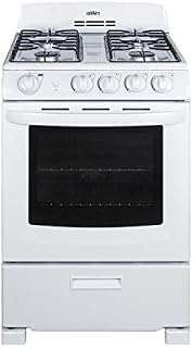 Summit RG244WS 24 Inch Wide 2.9 Cu. Ft. Free Standing Gas Range