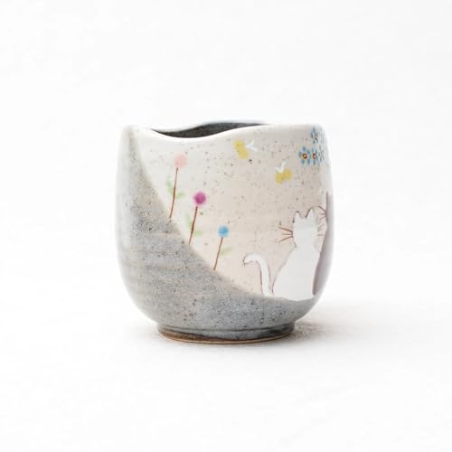 Taza de café Kutani Yaki ware Sunny Place miniatura 3