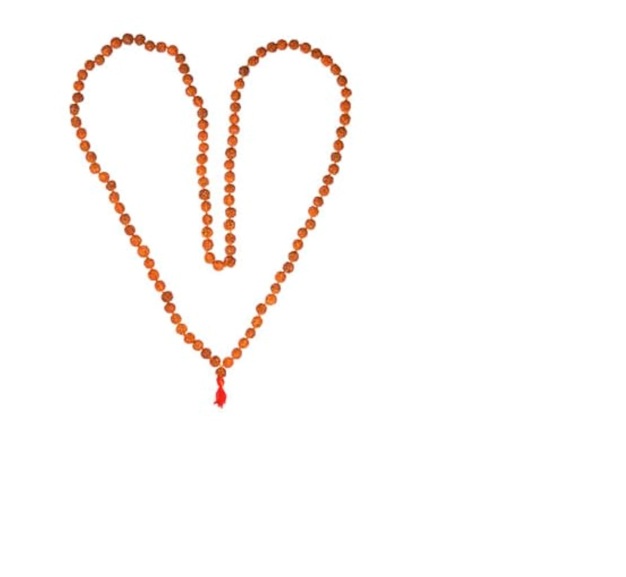 Nepali Five Faced Mala for Jaap, Natural Brown Beads